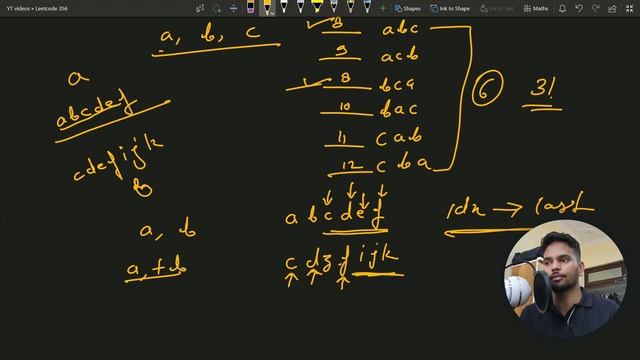 2800. Shortest String That Contains Three Strings | Leetcode Weekly Contest 356 | Leetcode Medium. смотреть онлайн