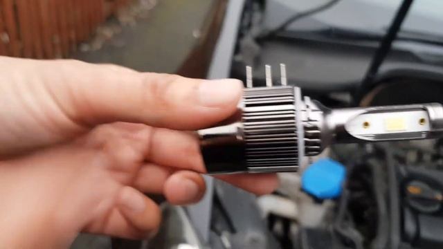 How To Change High Beam DRL Headlight Bulb To LED VW Golf MK6 смотреть онлайн