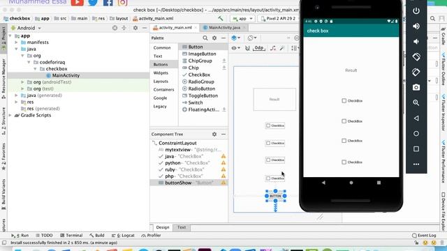33 Android Studio CheckBox смотреть онлайн