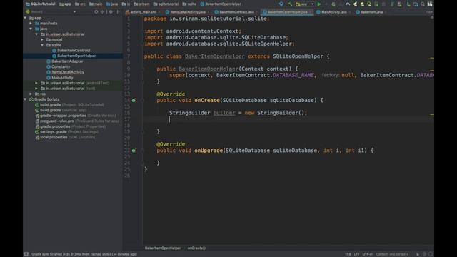 Android Development Tutorial | SQLite Introduction - Part 1 | GeeksforGeeks смотреть онлайн
