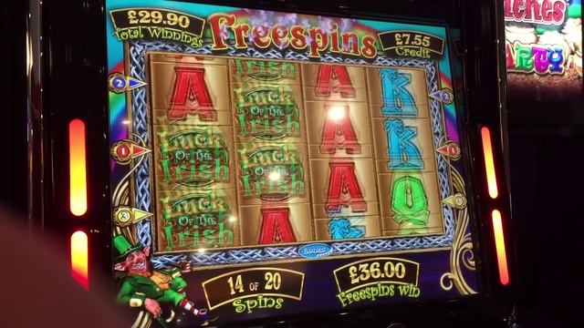 Luck of the Irish, pots, freespins and repeats! смотреть онлайн