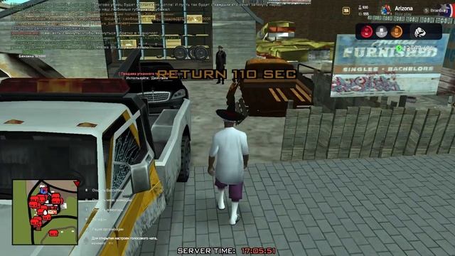 Угоняем тачки на Arizona RP Brainburg смотреть онлайн