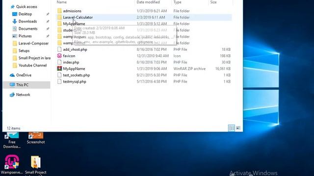Laravel calculator 4 - how to connect laravel 5.4 with php myadmin or mysql database quickest and смотреть онлайн