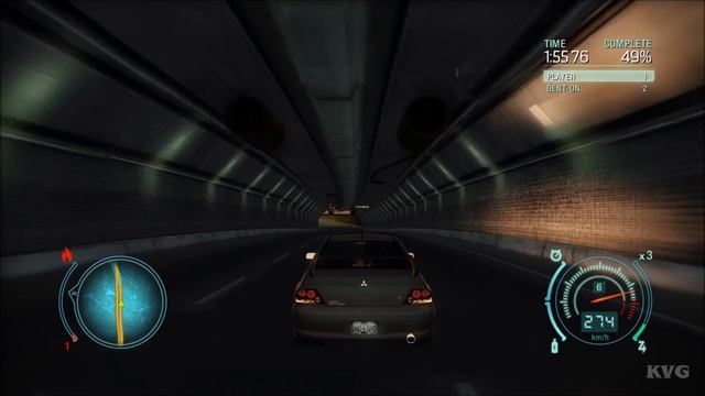 Need For Speed: Undercover - Mitsubishi Lancer Evolution IX MR-Edition - Test Drive Gameplay (HD) смотреть онлайн