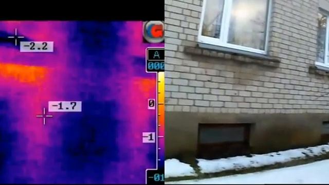Термография дома из силикатного кирпича смотреть онлайн