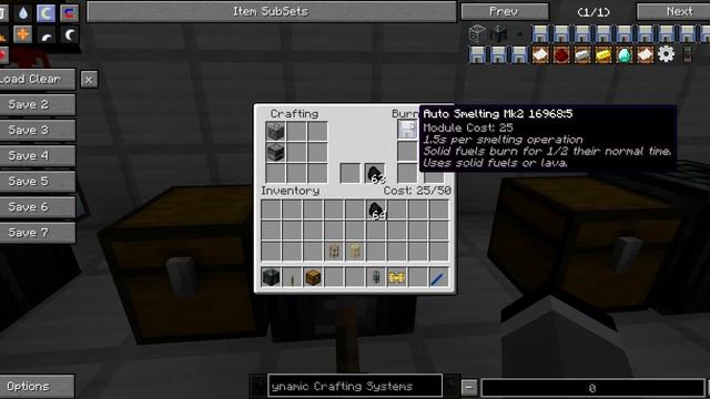 Dynamic Crafting v0.0.1 / MC 1.6.4 смотреть онлайн