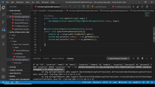 Spring Data JDBC + Spring MVC usando Spring Boot смотреть онлайн