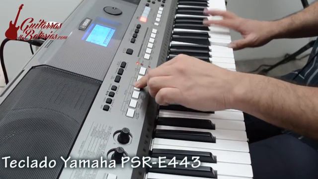 Demostración teclado Yamaha PSR-E443 Función DJ смотреть онлайн