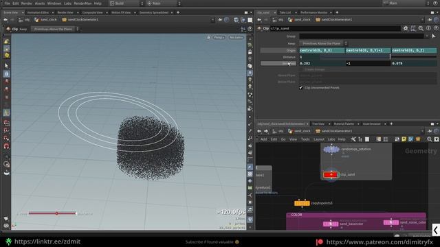 Procedural Sand Clock Modeling | SideFX Houdini & UE5 Breakdown смотреть онлайн