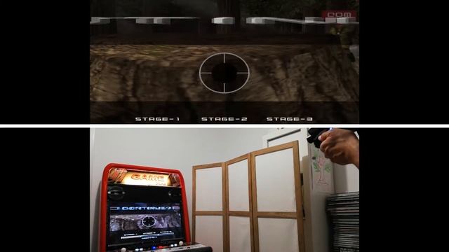 Time Crisis 2 (PCSX2) Tutorial : 2 wiimotes + 2 dolphin bars using Nuvee plugin смотреть онлайн
