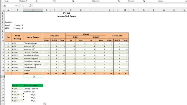 Cara Mengunci Rumus Excel dengan Fungsi F4 Pada Keyboard смотреть онлайн