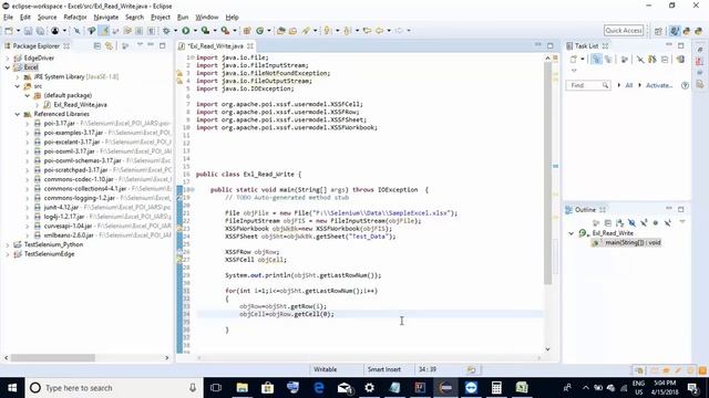 Selenium Interview Question:How to read/write data in excel files using Selenium Part 2 смотреть онлайн