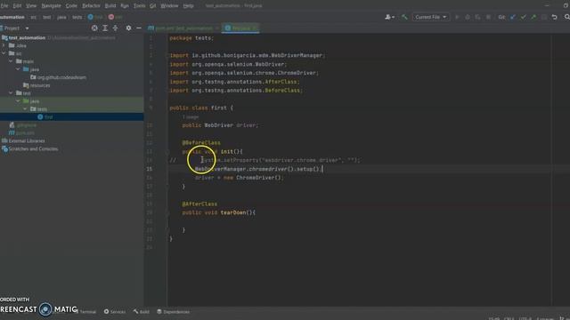 How to setup Webdriver and Tear Down in Selenium ? смотреть онлайн