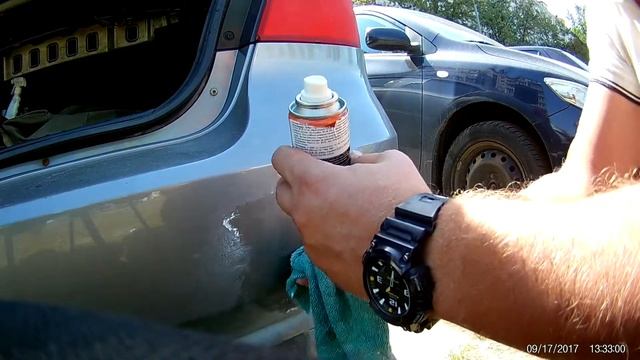 Лайфхак, как снять клей от наклейки - Layfak, as remove the glue from the sticker смотреть онлайн