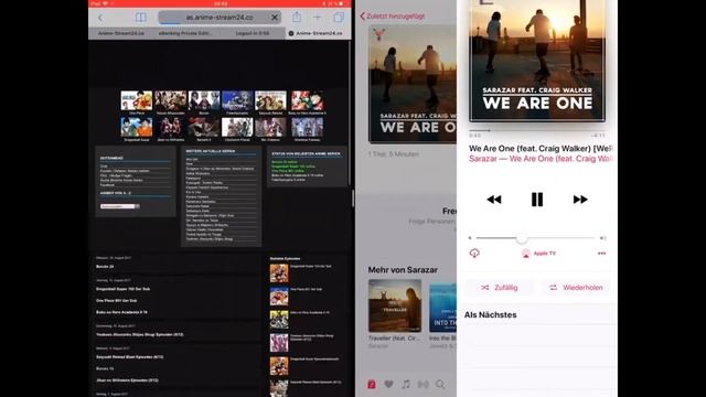 iOS 11 - splitscreen function - quick Look - iPad Pro 12.9 смотреть онлайн