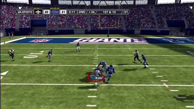 Madden NFL 12 GAMEPLAY - Saints @ Giants смотреть онлайн