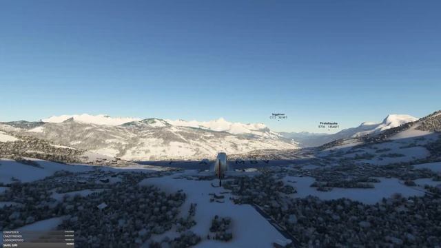 Vintage Flight - Couzinet 71 Rainbow - Figari-Sud Corse To Innsbruck - Microsoft Flight Simulator