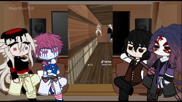 UpperMoons Trio+Muzan React To Random Things || Kimetsu No Yaiba смотреть онлайн