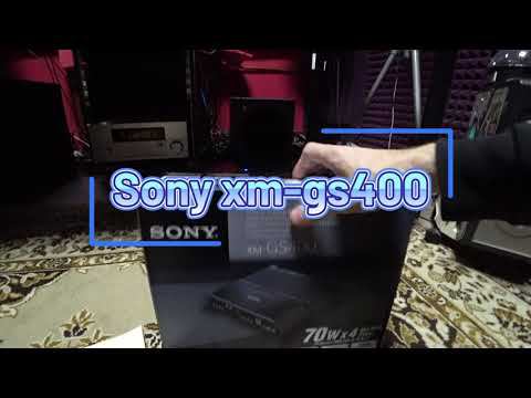 Распаковка sony xm gs400 Hi Res смотреть онлайн