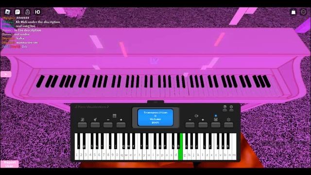 Rush E (Roblox Piano) [Midi Download] смотреть онлайн