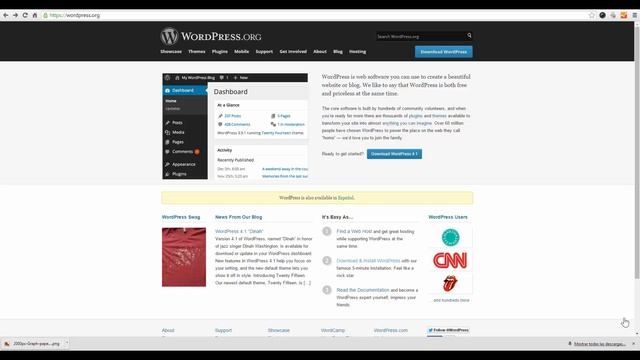 Introduccion uso Basico de Wordpress 4 смотреть онлайн