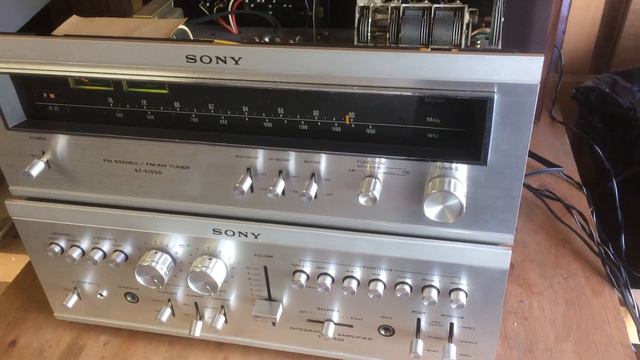 Усилитель Sony TA - 1150D и Тюнер Sony ST - 5150D (1975, Japan) смотреть онлайн