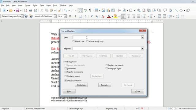 Libre Office part 2 || Writer Edit Menu || CCC || O'Level (M1-R5) || In Hindi смотреть онлайн