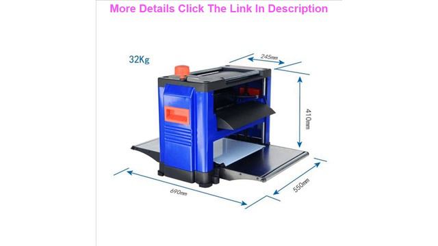 Slide Planer Woodworking Household Small Multifunction Single side Flat Planer Desktop Electric Pla смотреть онлайн
