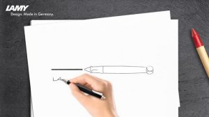 Замена стержня в механическом карандаше LAMY ABC