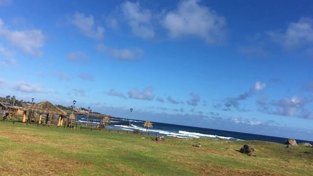 Чили.Остров Пасхи.Набережная на острове все что рядом с нею.Июнь2018 смотреть онлайн