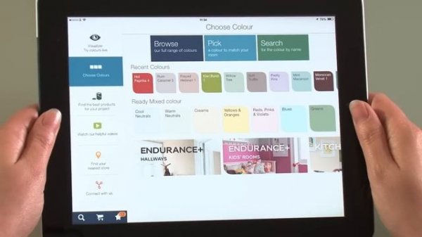 Dulux Visualizer Tip #4: How to choose colours