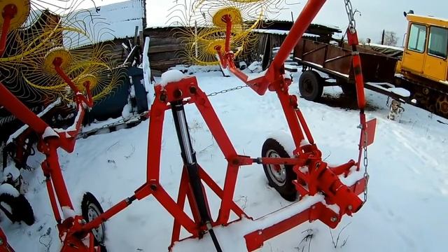 Поставили технику на хранение и снова про грабли ГКП-6,1 М "Харвест". смотреть онлайн