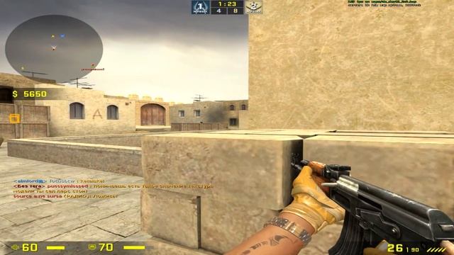 Матчмейкинг 2x2 в CSS V34 2023 - CSGO PACK: Map De_dust2, De_nuke