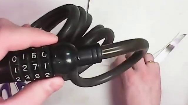 Как открыть кодовый велозамок смотреть онлайн