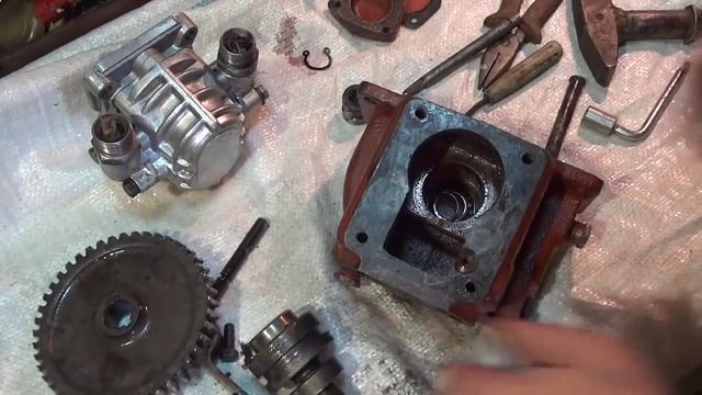 Ремонт привод НШ-10 Самодельный трактор смотреть онлайн