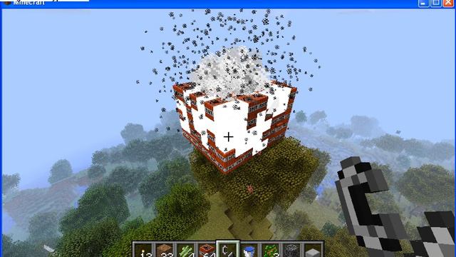Взорвал дерево в minecraft смотреть онлайн