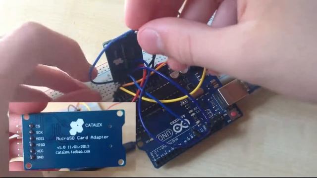 Arduino SDCARD datalogger (BME280 & Numbers) смотреть онлайн