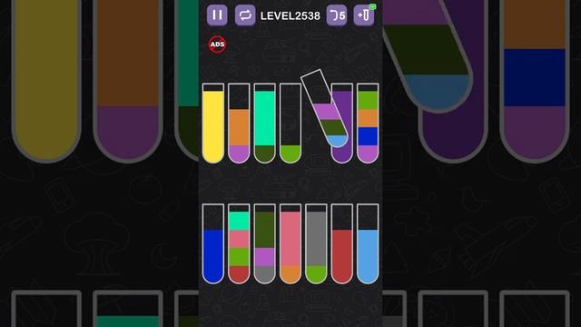 Water_level_2538 #puzzle #game #sortpuzzle #color