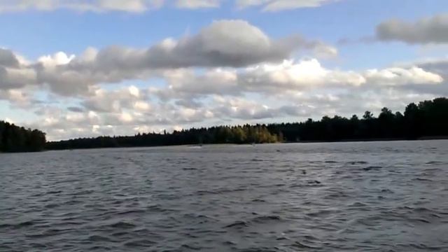 Вейкборд на Вуоксе смотреть онлайн