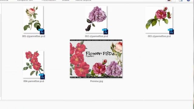 Flores en PNG ❀ Mega Pack смотреть онлайн