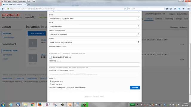 Launch an Oracle Linux instance on the Oracle Bare Metal Cloud Service. смотреть онлайн