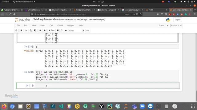 Support Vector Machine | Different Kernels | Machine Learning | Lecture#3 смотреть онлайн
