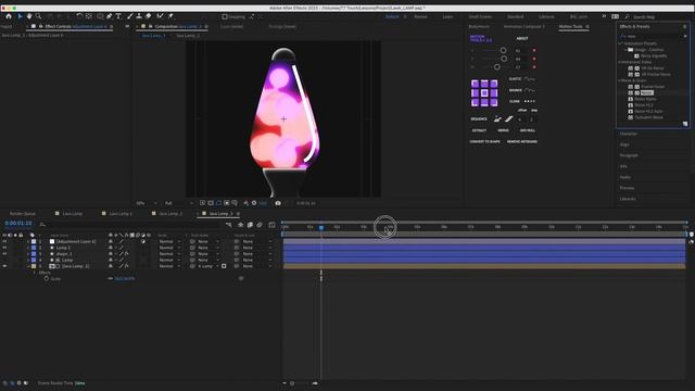 Liquid Lava Lamp in After Effects | Tutorial смотреть онлайн