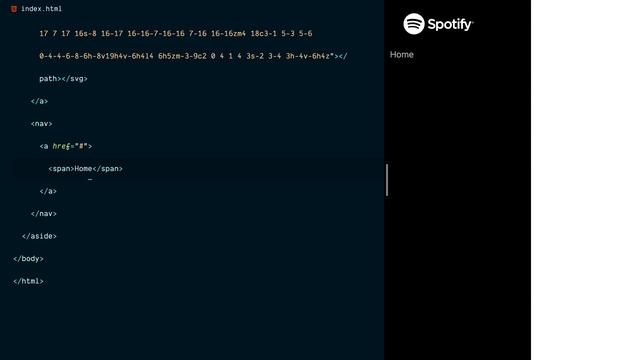 Tailwind CSS Spotify клон #1 - Сайдбар смотреть онлайн
