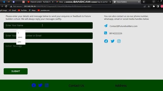 Form Submit Tutorial смотреть онлайн