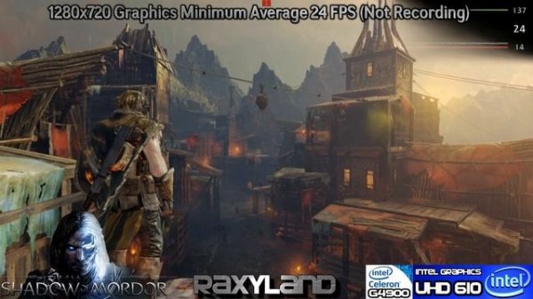Intel UHD Graphics 610 Test in 10 Games Hardware Gaming Test - RAXYLAND