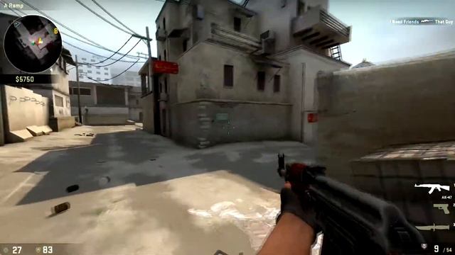 CSGO - Spray and Pray CLUTCH! смотреть онлайн