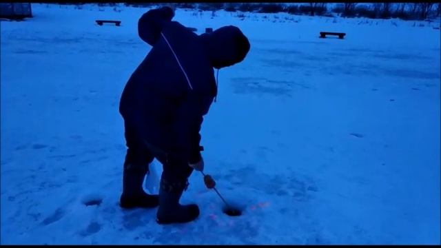 Ловля форели вечером! Клевое место, д. Савельево смотреть онлайн