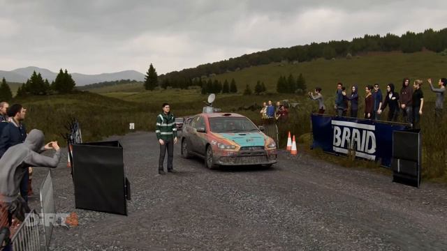 #90 DiRT4 - MITSUBISHI LANCER EVOLUTION X - Llanbister Lake - Long Descent, Wales смотреть онлайн