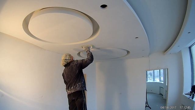 Подготовка потолка к покраске. ЖК Граф Орлов |Ремонт квартир в Санкт Петербурге(СПБ) смотреть онлайн